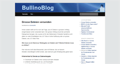 Desktop Screenshot of blog.bullino.ch
